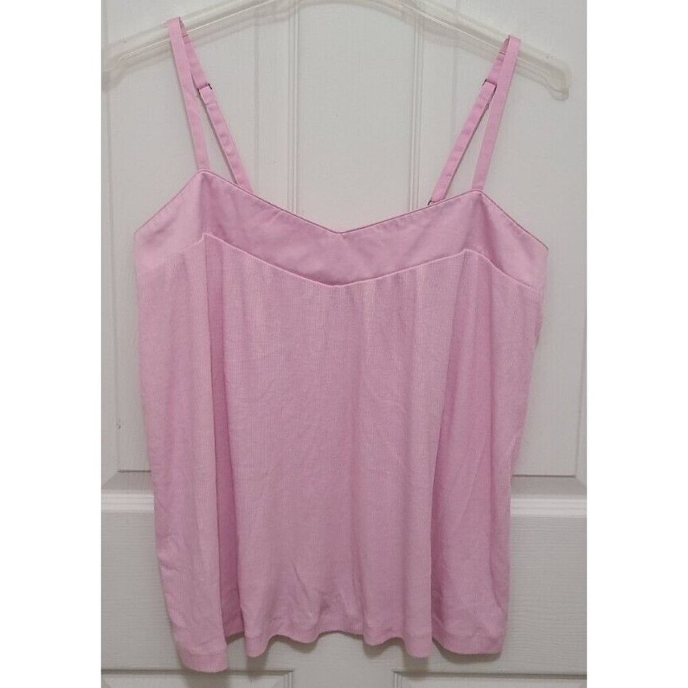Cruz for Natori Women's Sleeveless Camisole Cami Sleepwear Tank Top‎ Pink Sz M